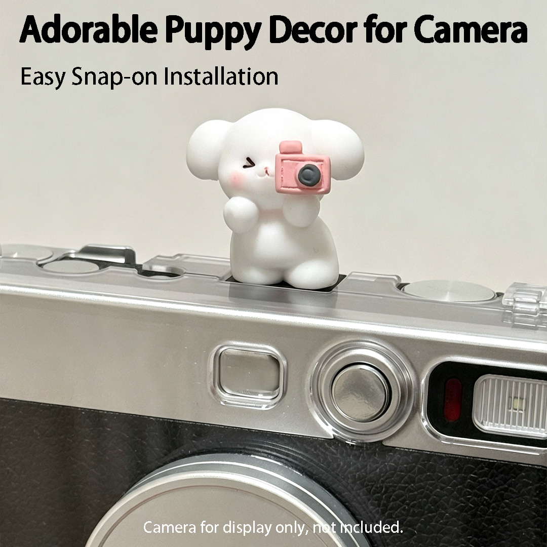 Cute 3D Puppy Camera Hot Shoe  - đánh giá và giá Canon Camera Eos R50
