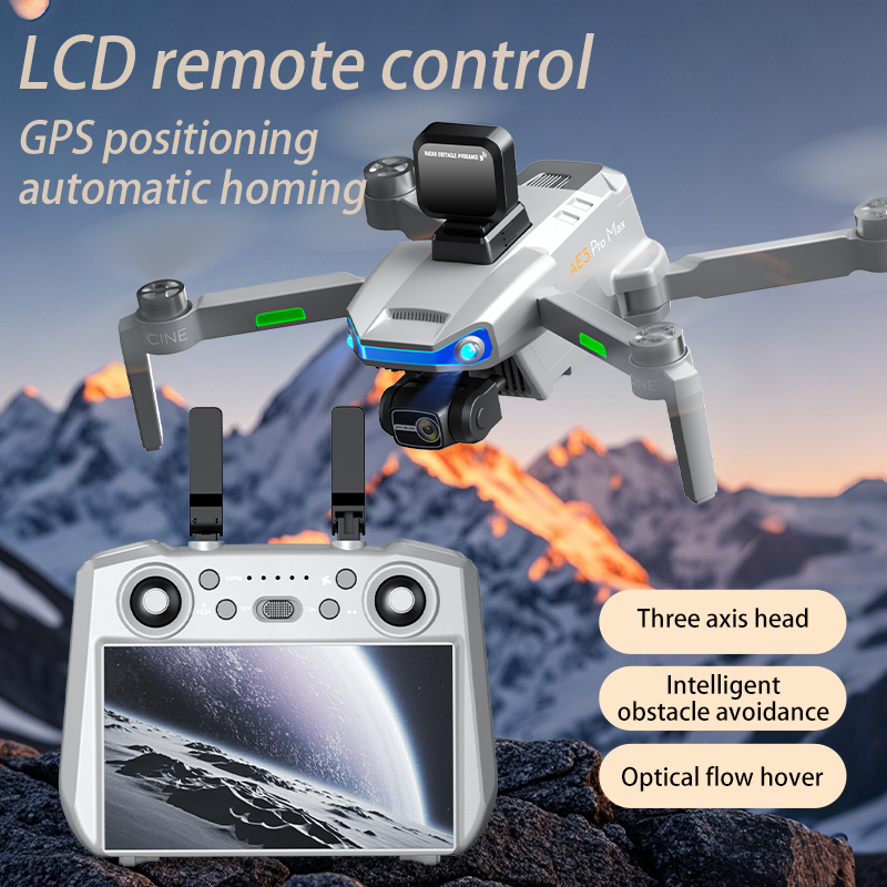 AE3 PRO Max NEW LCD SC GPS Dro - đánh giá và giá Drone Camera Professional