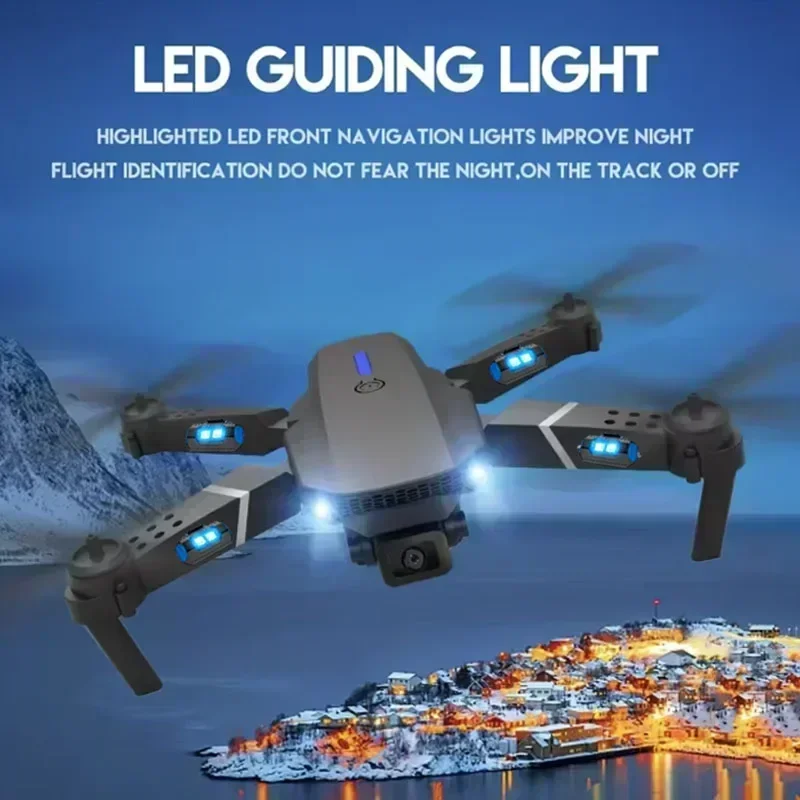 E88 Pro WIFI FPV Drone Wide An - đánh giá và giá Drone Camera Professional