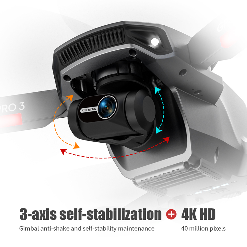 L106 Pro 3 Drone 5G WIFI FPV F - đánh giá và giá Drone Camera Professional
